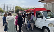 魚友さんの移動販売車がやってきた！